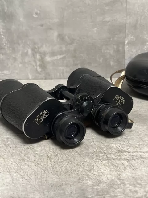 Carl Zeiss Jena Fernglas Feldstecher 7x50 Binoctem 1Q  DDR mit Köcher
