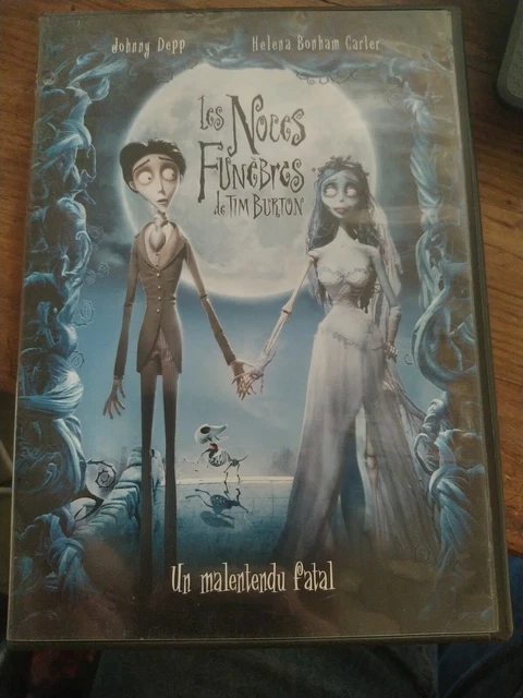 Les Noces Funèbres DVD - Tim Burton - Jhonny Depp - Fr - eng
