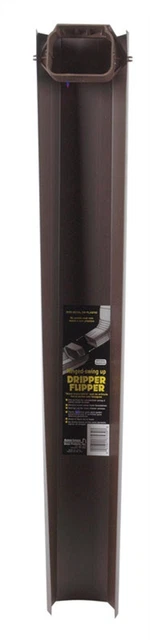 Amerimax 3703019 Standard Metal Hinged Downspout Dripper Brown Flipper L 30 in.