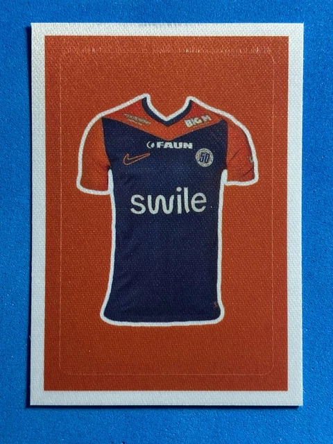 Ancien Autocollant Mini Maillot Foot Montpellier Paillade Années 80
