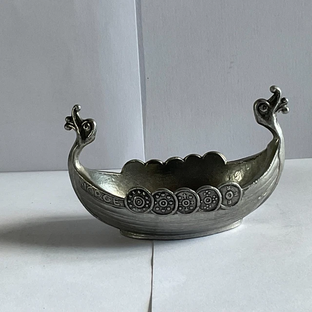 VINTAGE SALERON SALIÈRE en étain Handspott TPB Pewter TINN Norvège EUR 14,50 - PicClick FR