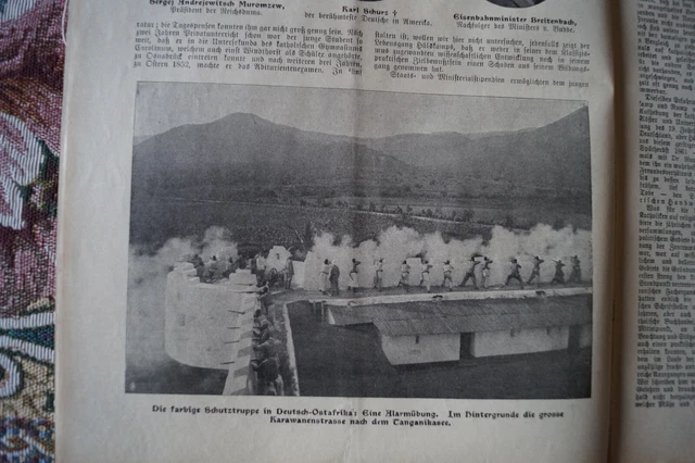 1906 Welt 10 Athen Olympische Spiele / Kolonien Schutztruppen Deutsch Ostafrika