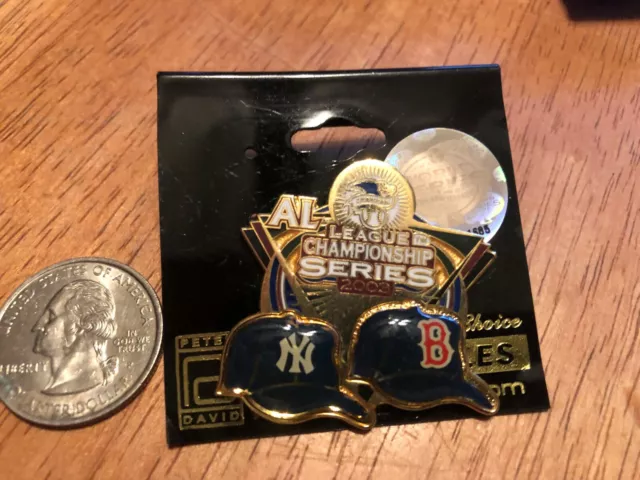 Boston Red Sox  Ny Yankees  American League Series Pin 2003  Collectible