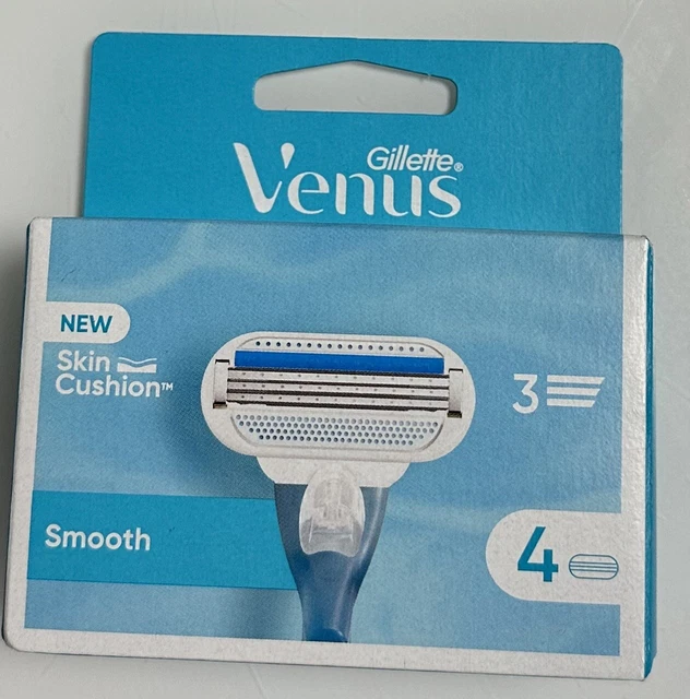Gillette Venus - Smooth - Rasierklingen - 4 Stück - Neu