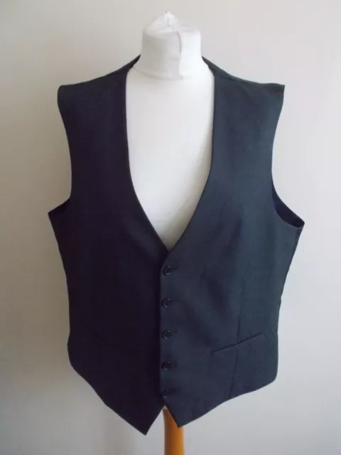 Men's Taylor & Wright  Grey  Mix V Neck  Waistcoat Vest  Size L