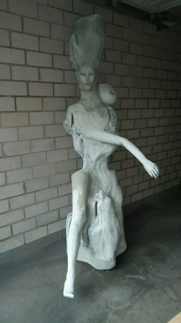 Empfangstresen Kosmetik & Friseur - Holz Ladentheke Mit Stauraum, 140 Cm In Grey