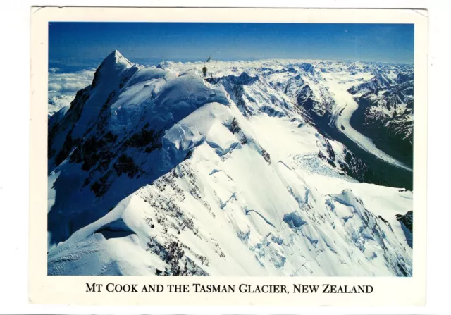 AK Ansichtskarte Mount Cook and the Tasman Glacier / New Zealand / Neuseeland