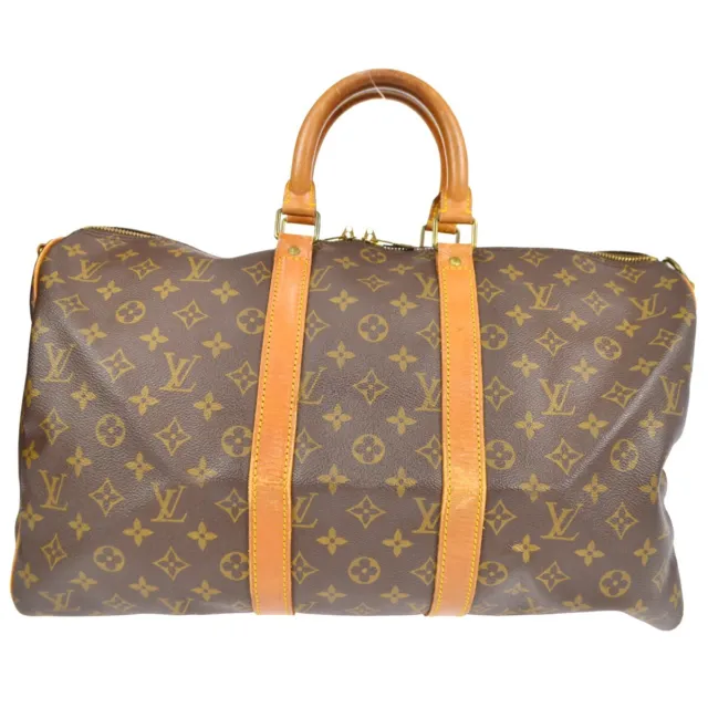 Louis Vuitton Keepall 45 Bandouliere Handbag Monogram M41418 Vi882 87628