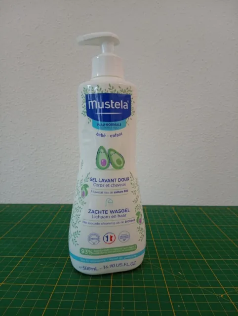 500ml/12,99€ Mustela Baby Bio Avocado Soft Cleansing Gel (EXP: 11/2025) (UR)