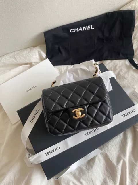 Chanel Bags, Bag Coco Handle New Caviar Small/ Old Mini Flap With Receipt  (, Blue, (One Size), New, Tradesy