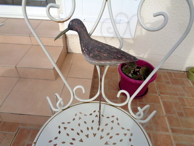 Appelant canard - Reclamo de caza - Bois, liège, verre