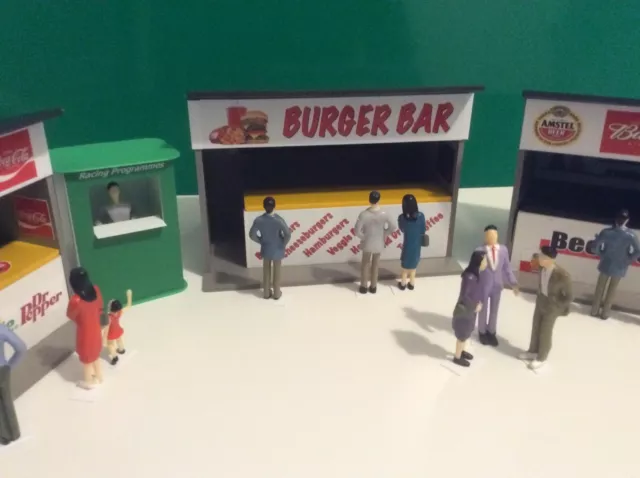 1:32 Scale Burger Hut Trackside Building Ninco Scalextric Carrera SCX Team Slot