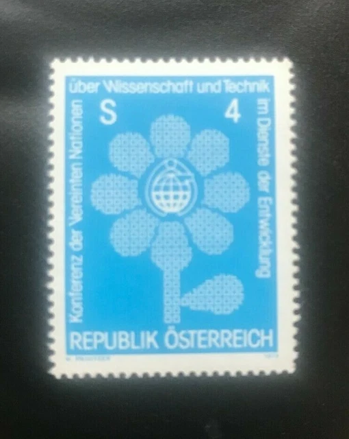 Österreich 1979 UNO Konferenz Wissenschaft und Technik Entwicklung postfrisch