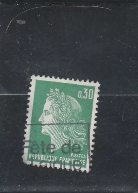 L6916 FRANCE timbre Y&T N° 1611 de 1969 " Marianne de Cheffer " Oblitéré