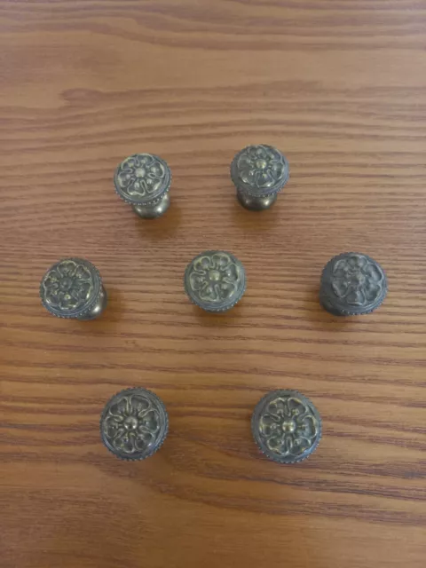 Laiton Poignées Boutons pour Armoire Portes Tiroir Placard