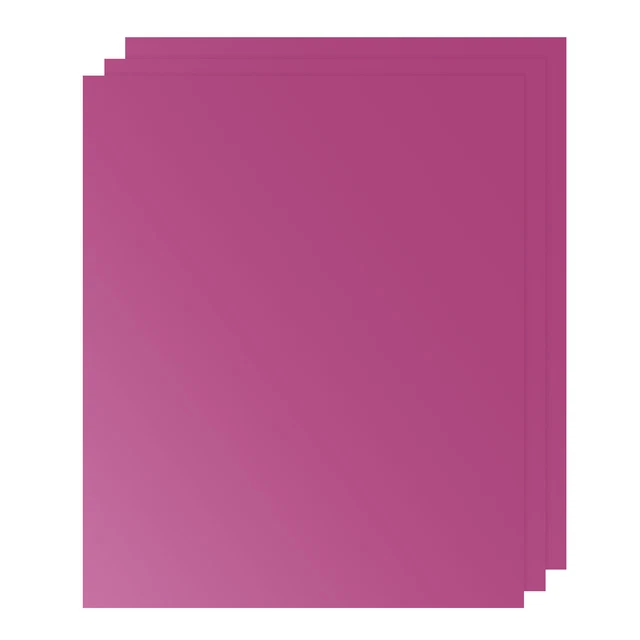 3D Puff Wärmeübertragung Vinyl 3 Blatt 12""x10"" geschwollen HTV Aufbügeln Vinyl Pink
