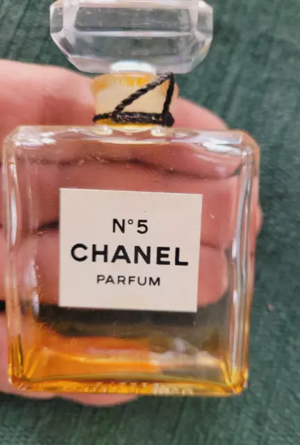 Vintage Chanel No. 5 Parfum 1 fl oz Empty Flacon Paris Bottle 30 ml