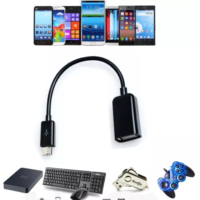 USB OTG Adapter Cable Cord For Double Power DOPO M-980 D-7016 D-7020 Tablet_x9
