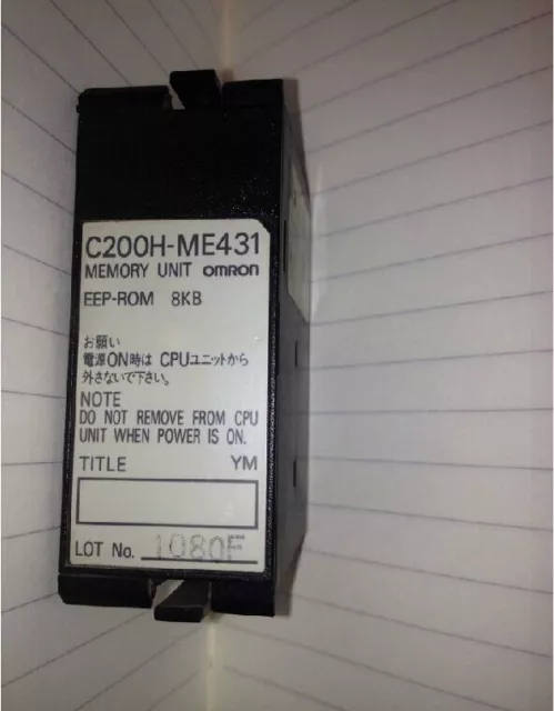 1pcs Used OMRON C200H-ME431 Memory Unit Tested