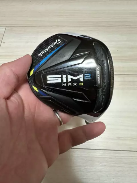Mint TaylorMade SIM2 MAX-D 7W 22°  Head Only Right Handed RH Used from Japan
