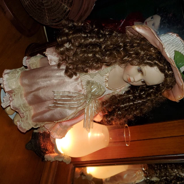 HERITAGE SIGNATURE COLLECTION Porcelain Doll "Angel Angelica" COA