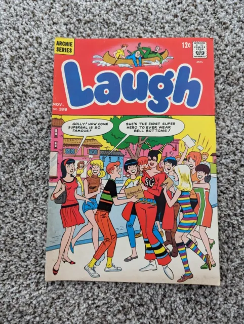Laugh #188 (1946 Series) Archie Comics FN