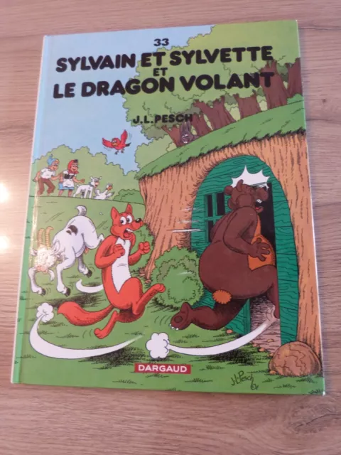 BD Sylvain et Sylvette 33 " Le Dragon Volant "  2001