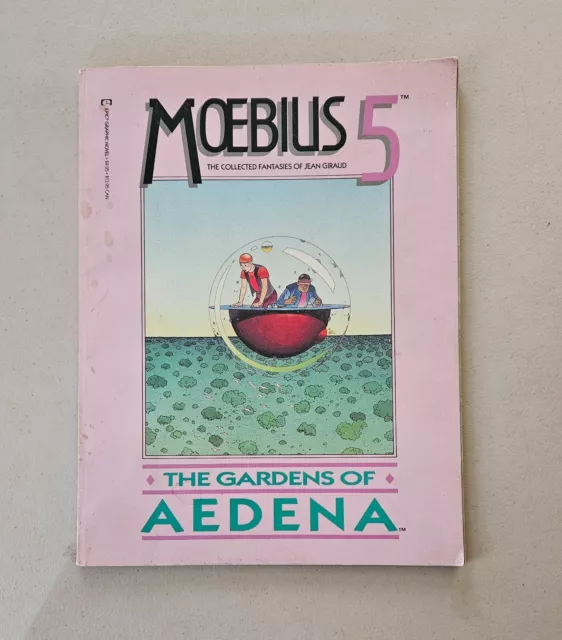 Moebius #5 1988 1st Print The Gardens of Aedena Jean Giraud Epic Graphic Novel