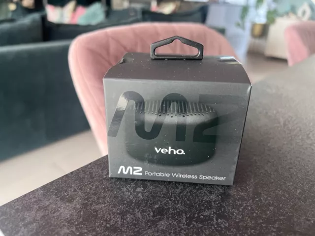 Veho M-2 Portable Bluetooth Speaker - Stereo Speaker Smartphones - Rechargeable