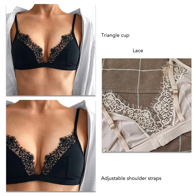 (S) Sujetador Ajustable Hebilla de Una Fila Transpirable Elegante Sujetador Apto para la Piel