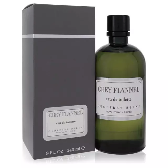 Geoffrey Beene Grey Flannel Eau de Toilette 240ml EDT Splash - Brand New