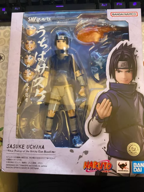 Figurine Sasuke Uchiha Ninja Prodigy of the Uchiha Clan Bloodline