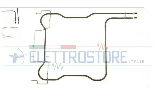 RESISTENZA FORNO INFERIORE 1150 WATT 450x325mm HOTPOINT ARISTON INDESIT IKEA C00526533, 481010868077 ORIGINALE - Foto 2