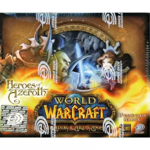 World of Warcraft - WOW TCG - Heroes of Azeroth Booster Box - ING Factory Sealed
