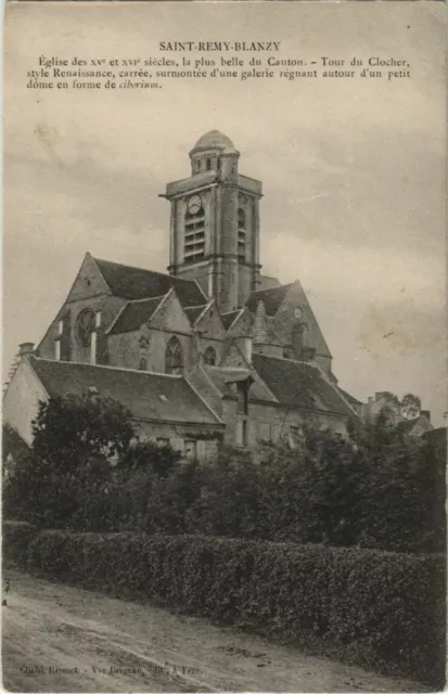 CPA Saint-Remy-Blanzy - Eglise des Xve et XVIe Siecles (1061971)