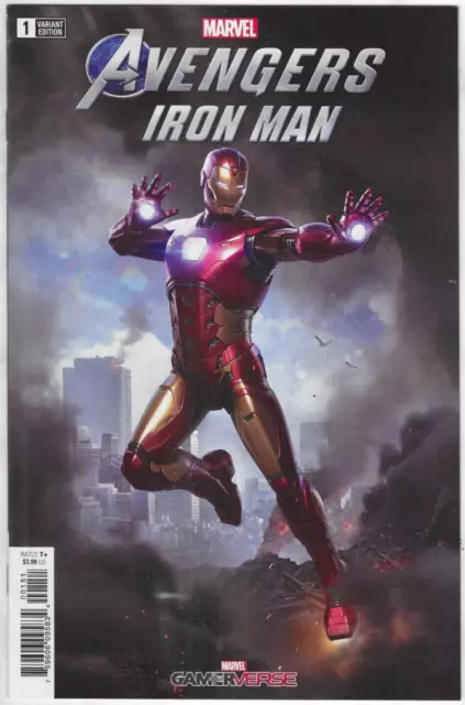 Marvels Avengers Iron-Man Comic 1 Game Verse Variant First Print 2019