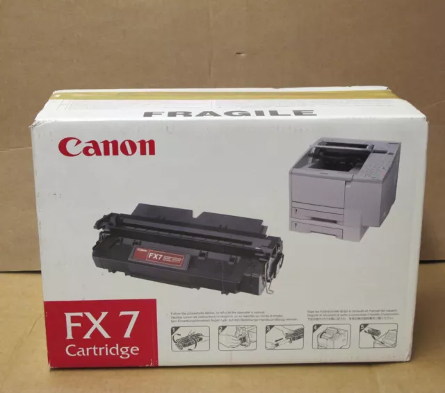 New Genuine Canon FX7 Black Toner Cartridge 7621A00 Fax-L2000/L2000 IP