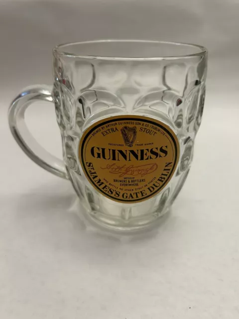 Vintage Guinness Beer Mug “St. James’s Gate Dublin”  18oz