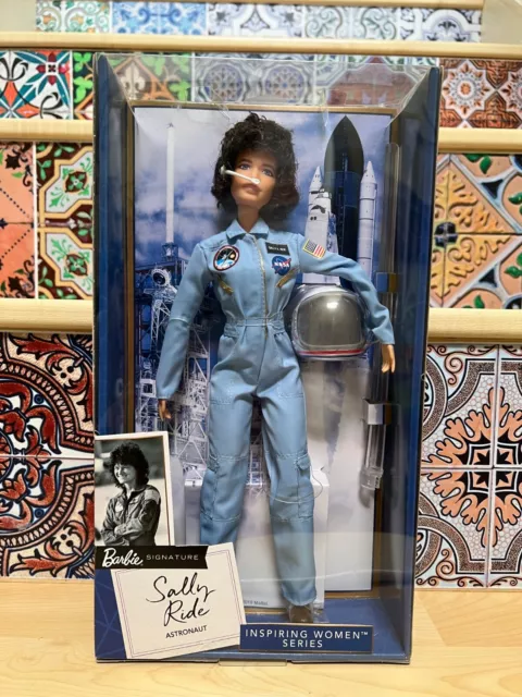 Barbie Doll as Sally Ride the Astronaut - Inspiring Women Series New!
