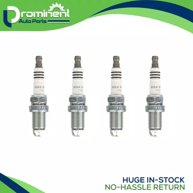 Set of 4 NGK Ruthenium HX Spark Plug Fits Honda Accord Civic CRV Odyssey