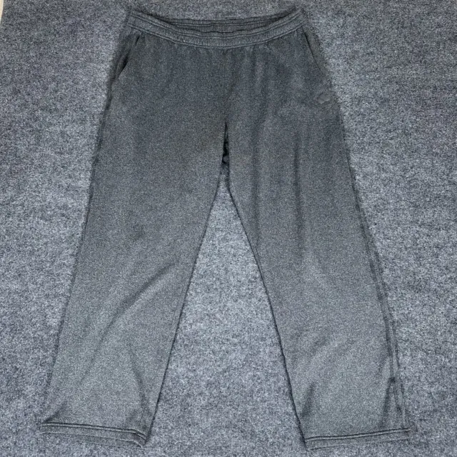 Adidas Sweatpants Mens XL Dark Heathered Gray Climawarm Straight Leg Adult