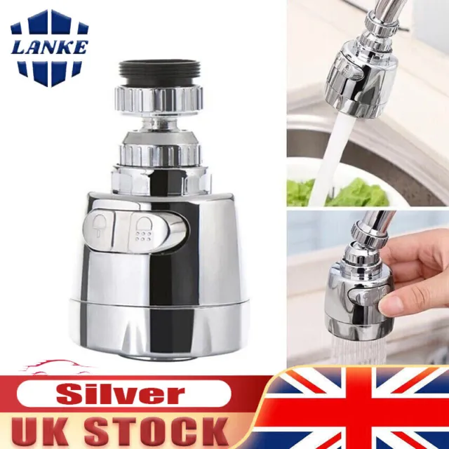 Kitchen Sink Faucet Water Tap Spray Head 360° Swivel Replacement Sprayer Nozzle