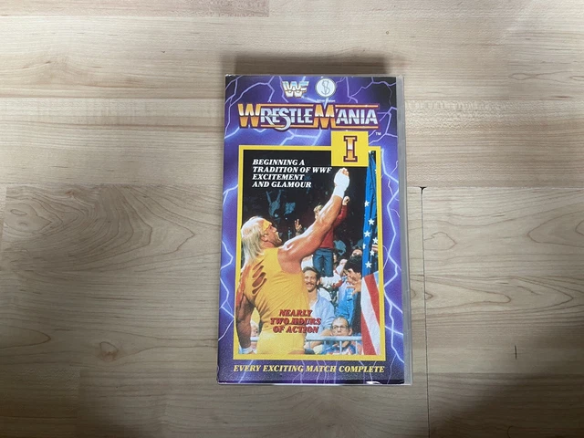 wwe-wwf-wrestlemania-1-vhs-rare-7-00-picclick-uk