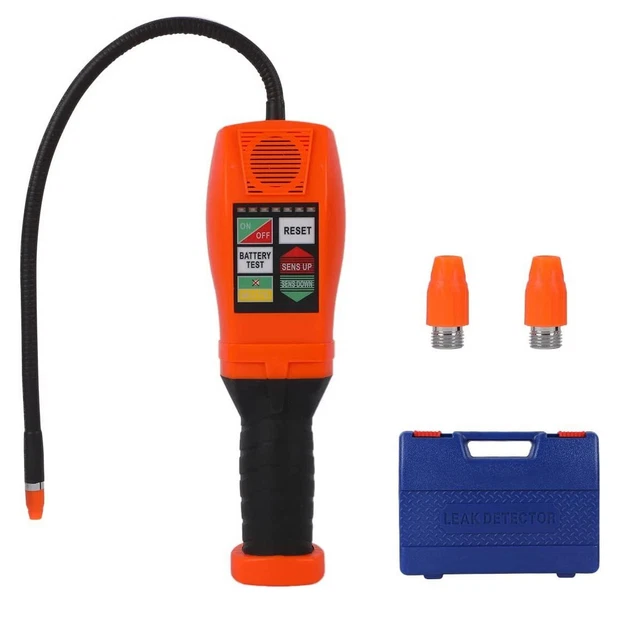 HVAC REFRIGERANT LEAK Detector AC Sniffer Automotive Halogen Gas Gauge