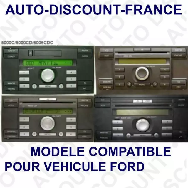 Bluetooth Mp3 Aux Pour Ford Mondeo 3 Fiesta Fusion Tourneo Cmax Smax Transit 3