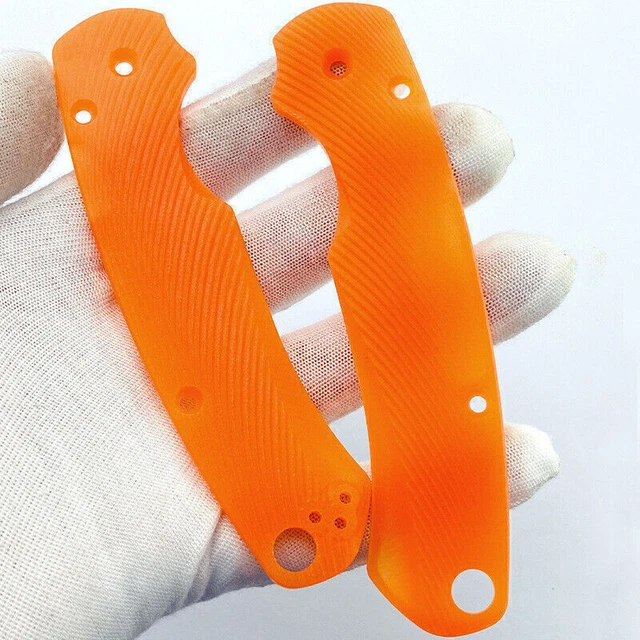 1Pair C81 Handle Patches G10 Material Anti-slip DIY for C81 Paramilitary 2