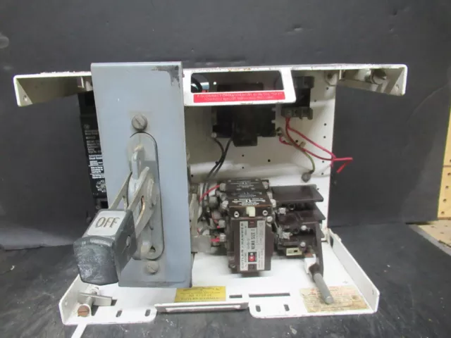 Cutler Hammer Motor Starter Control 12" W/ A10Cn0 Nema Size 1 3 Amp 600 Vac