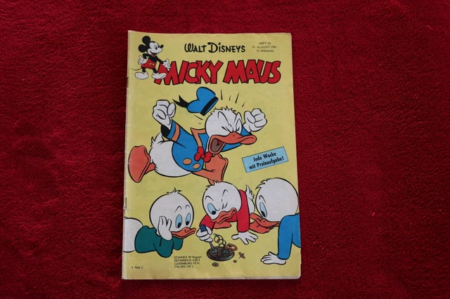 Micky Maus, Heft 34 von 1961 in Z2-3