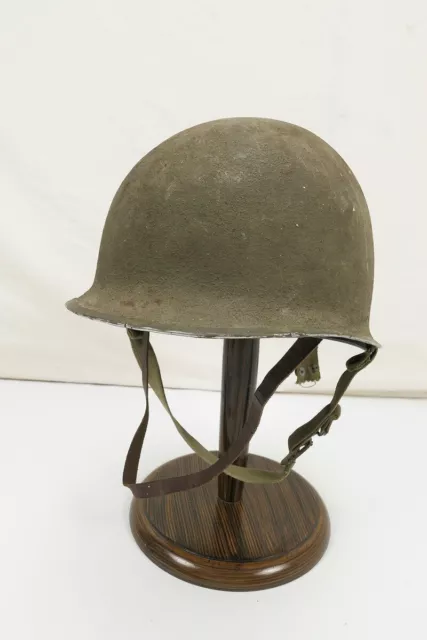 US WW2 M1 Stahlhelm Glocke mit Liner und Kinnriemen