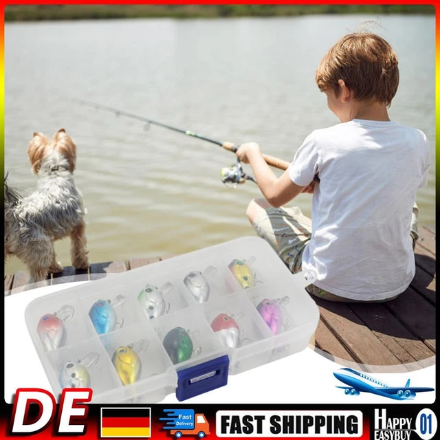 Galleggiante Da Pesca 100 Pezzi,Bobber Da Pesca In ABS Duro - Foto 3